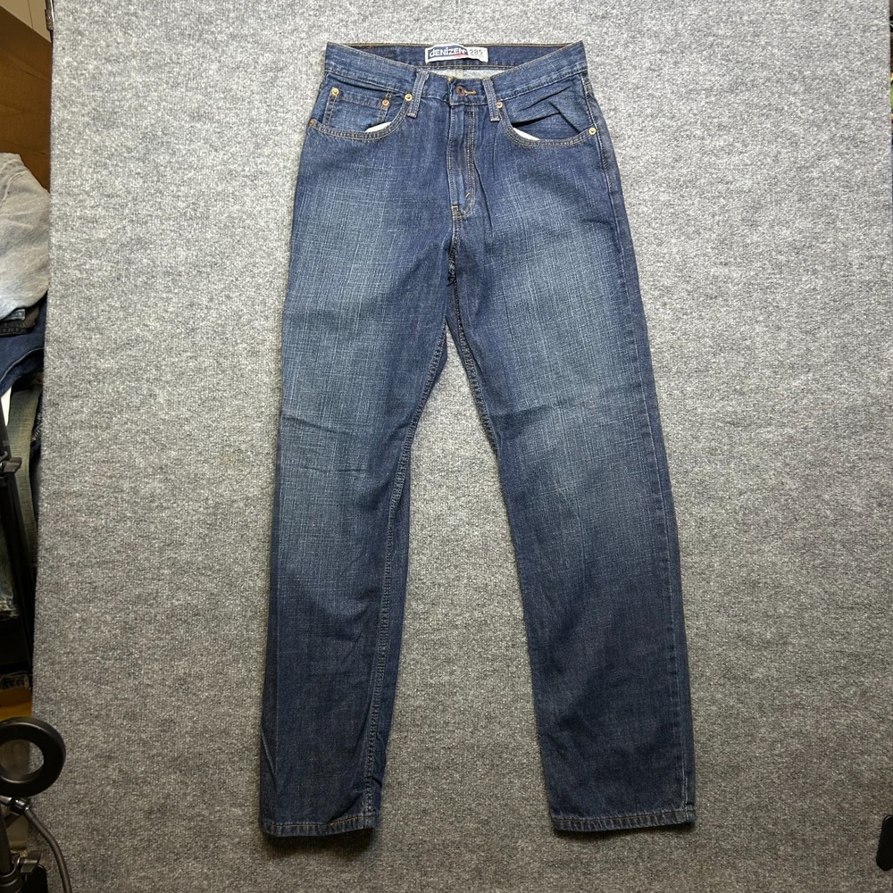 Denizen from Levi's 285 Relasxed Fit Jeans Men's Blue Denim Zip Fly -‎ 30X32.5